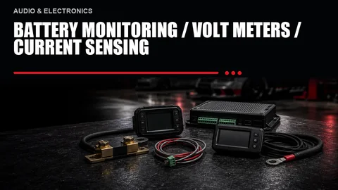 Battery Monitoring / Volt Meters / Current Sensing