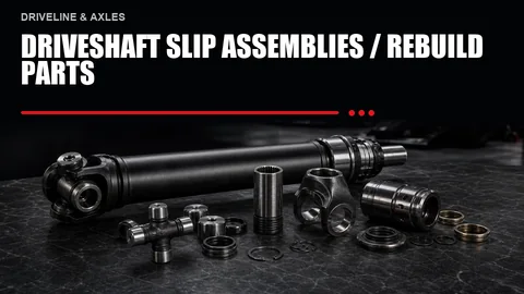 Driveshaft Slip Assemblies / Rebuild Parts