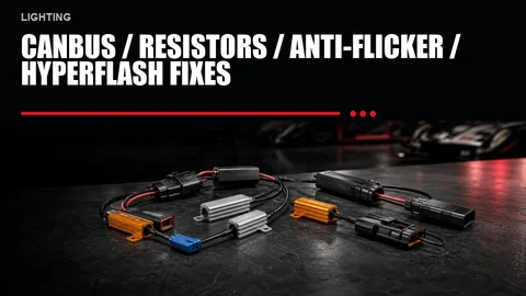 CANbus / Resistors / Anti-Flicker / Hyperflash Fixes