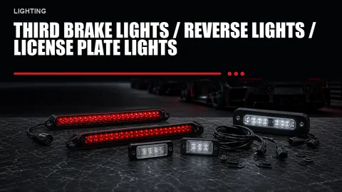 Third Brake Lights / Reverse Lights / License Plate Lights