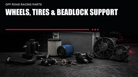 Wheels, Tires & Beadlock Support