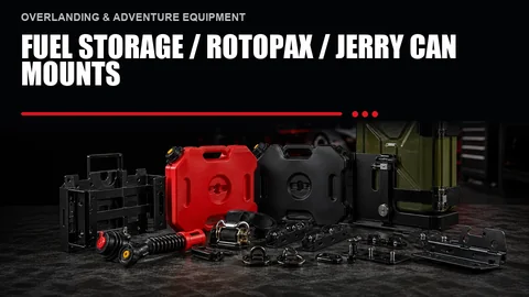 Fuel Storage / Rotopax / Jerry Can Mounts