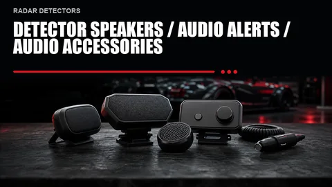 Detector Speakers / Audio Alerts / Audio Accessories