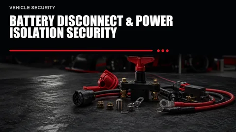 Battery Disconnect & Power Isolation Security