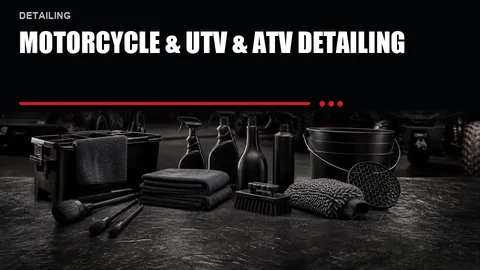 Motorcycle & UTV & ATV Detailing