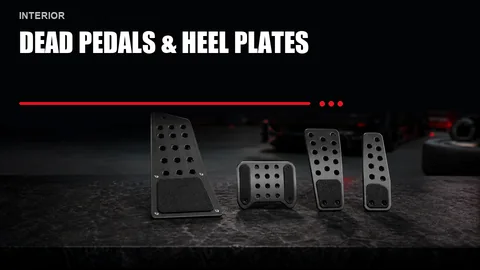 Dead Pedals & Heel Plates