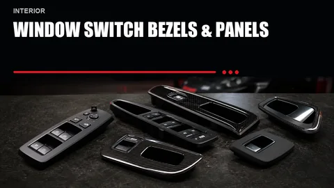 Window Switch Bezels & Panels